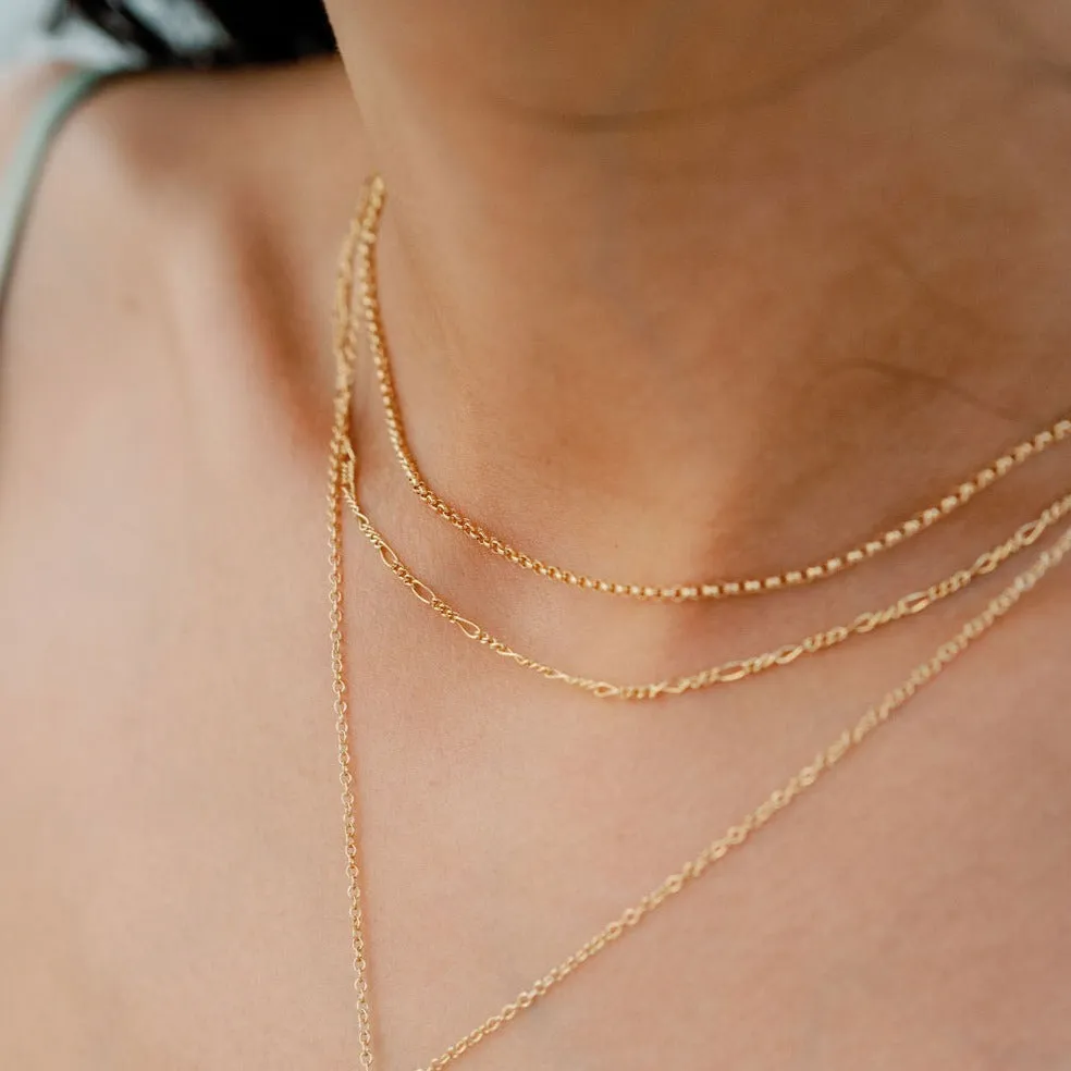 Figaro Chain Necklace