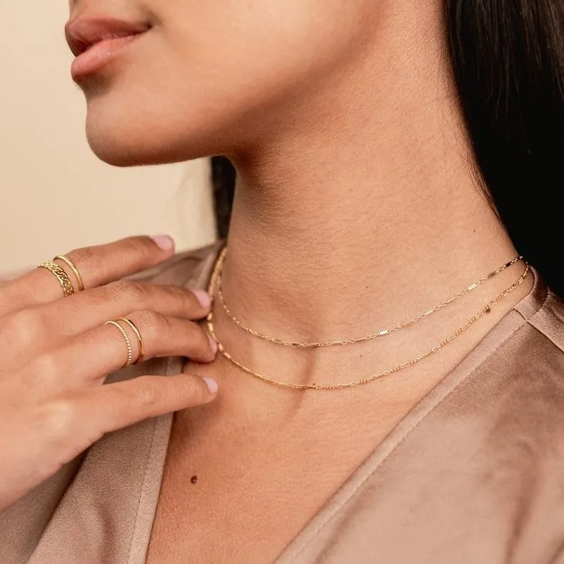 Figaro Chain Necklace