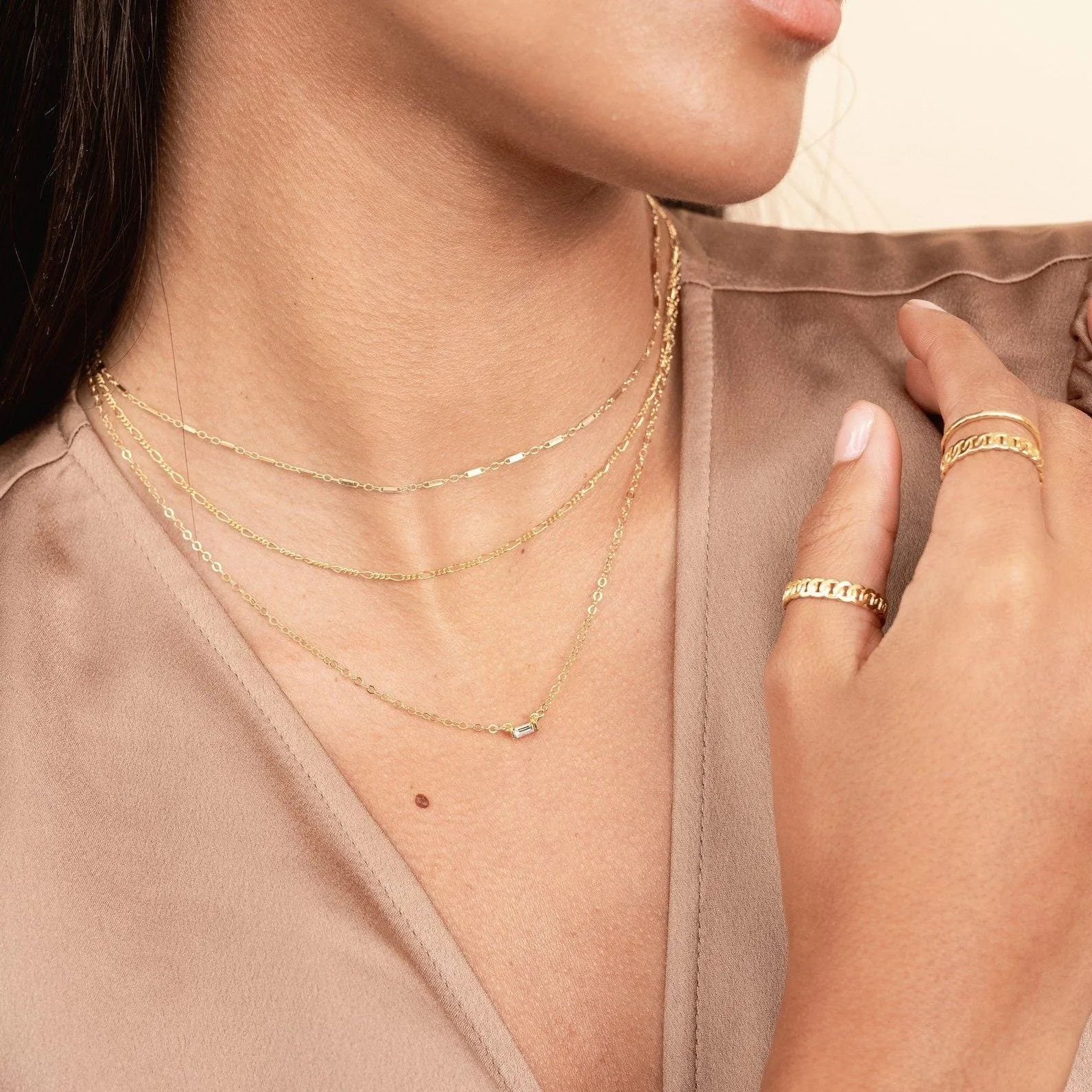Figaro Chain Necklace