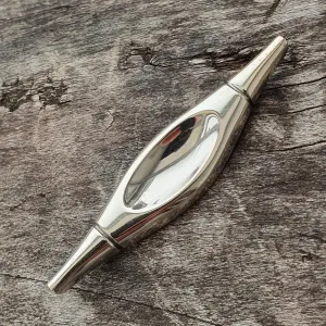 Finnish Modernist Silver Brooch by Elis Kauppi & Kupittaan Kulta 1960
