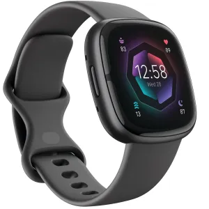 Fitbit Sense 2 Advanced Health & Fitness Smartwatch, Sleep Tools - Shadow Grey/Graphite