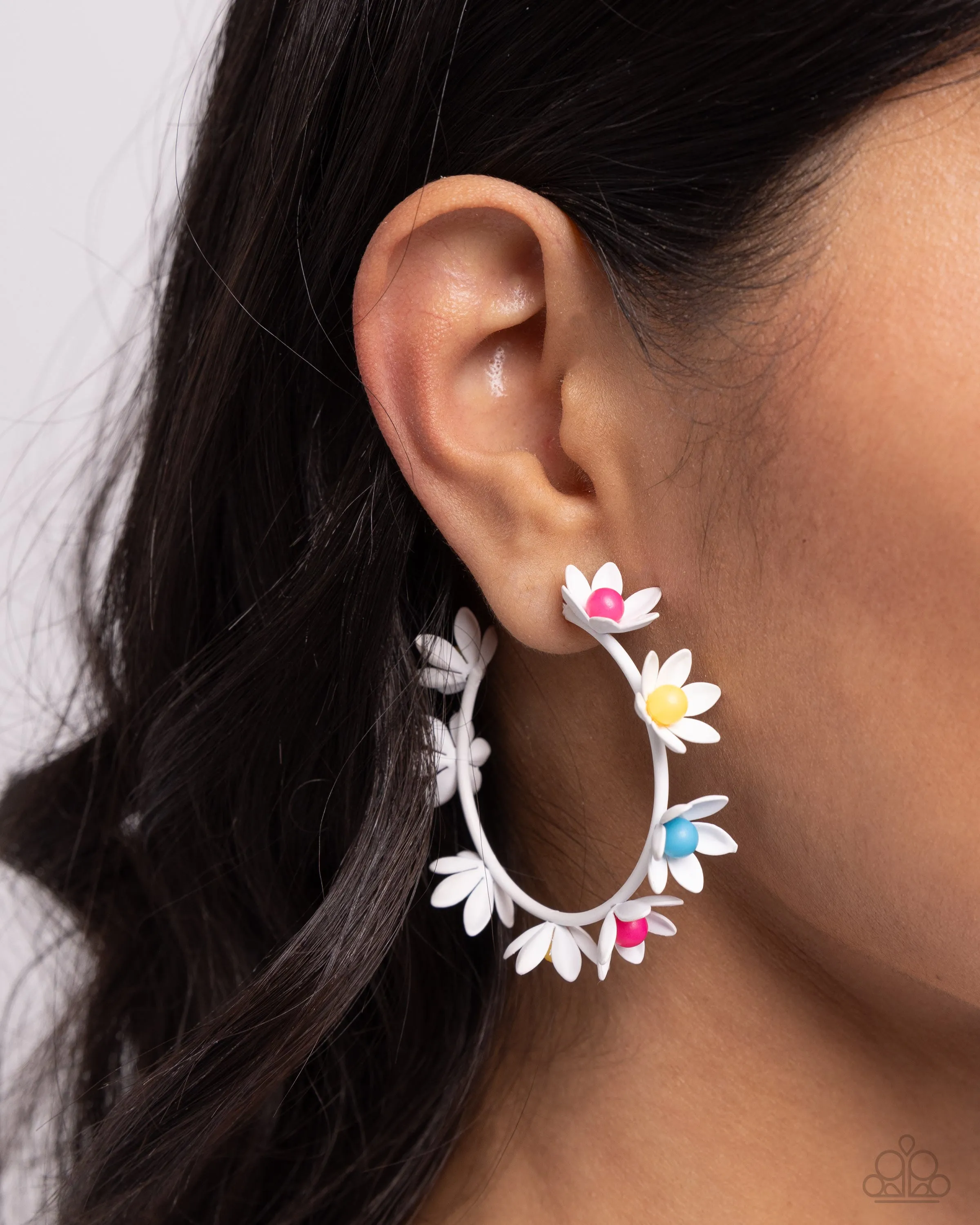 Flower Vine - Multi (Flower) Earring