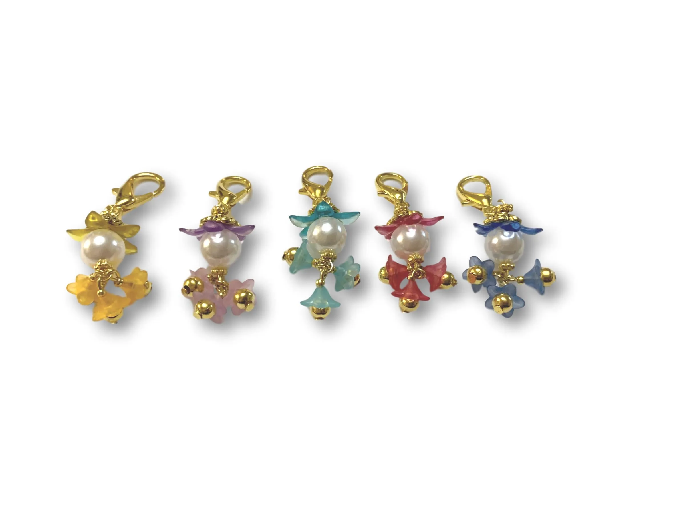 Flowering PF - #061 Set of 5 Stitch Markers