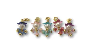 Flowering PF - #066 Set of 5 Stitch Markers