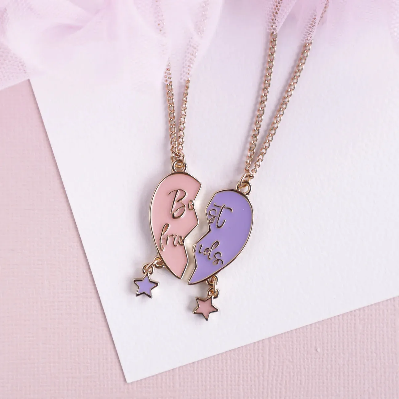 Forever Heart BFF Necklace