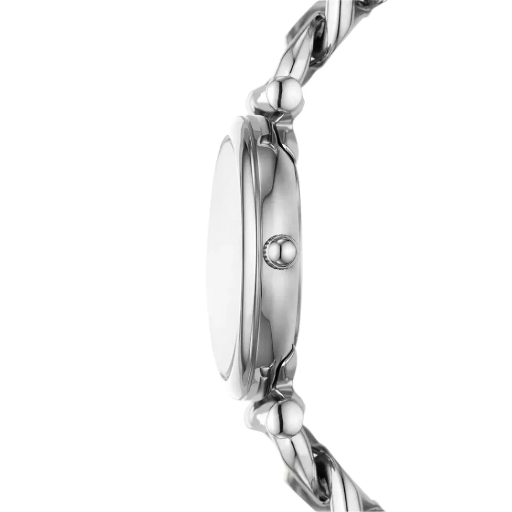 Fossil Carlie Ladies Three-Hand Stainless Steel Watch
