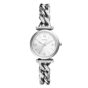 Fossil Carlie Ladies Three-Hand Stainless Steel Watch