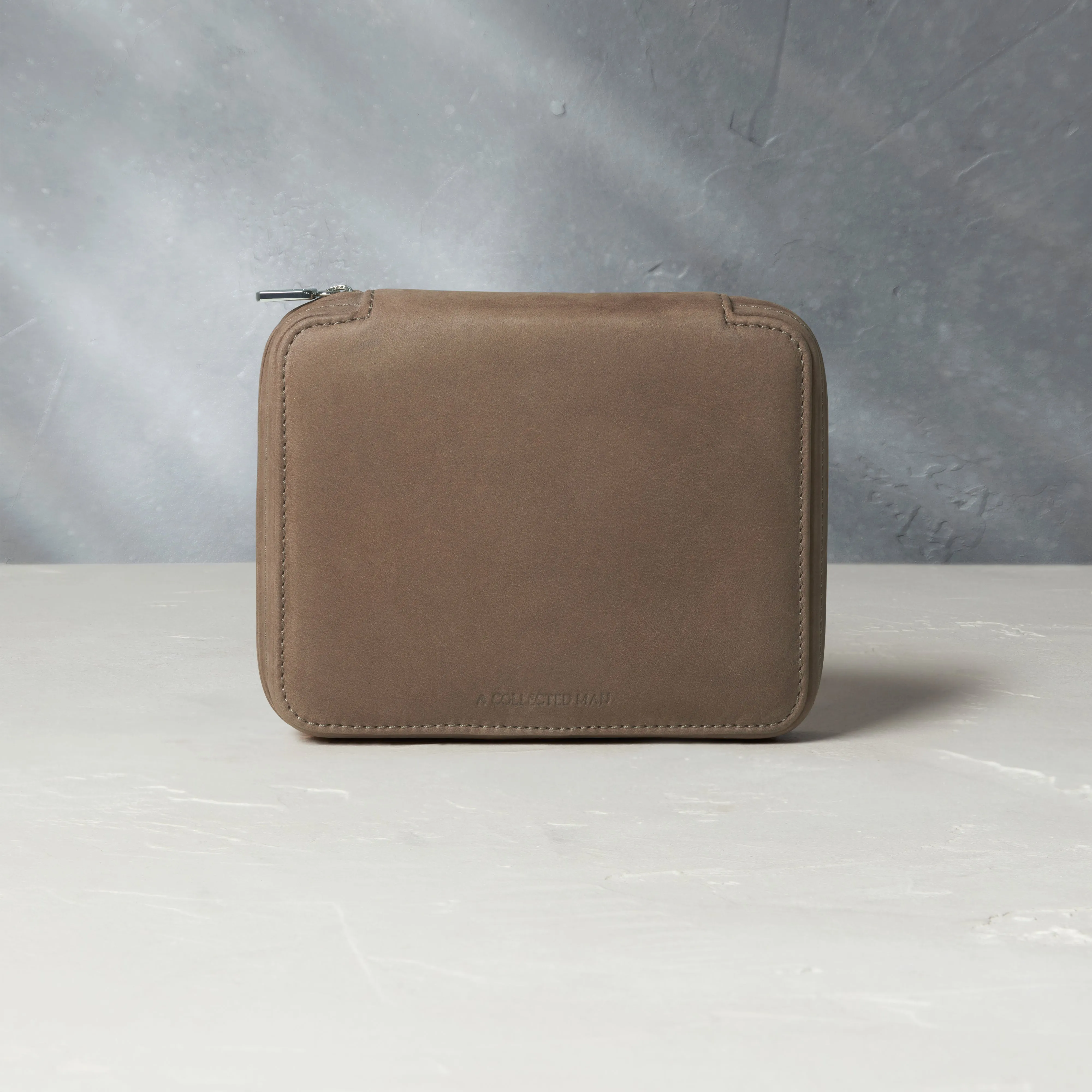 four-watch folio, nubuck