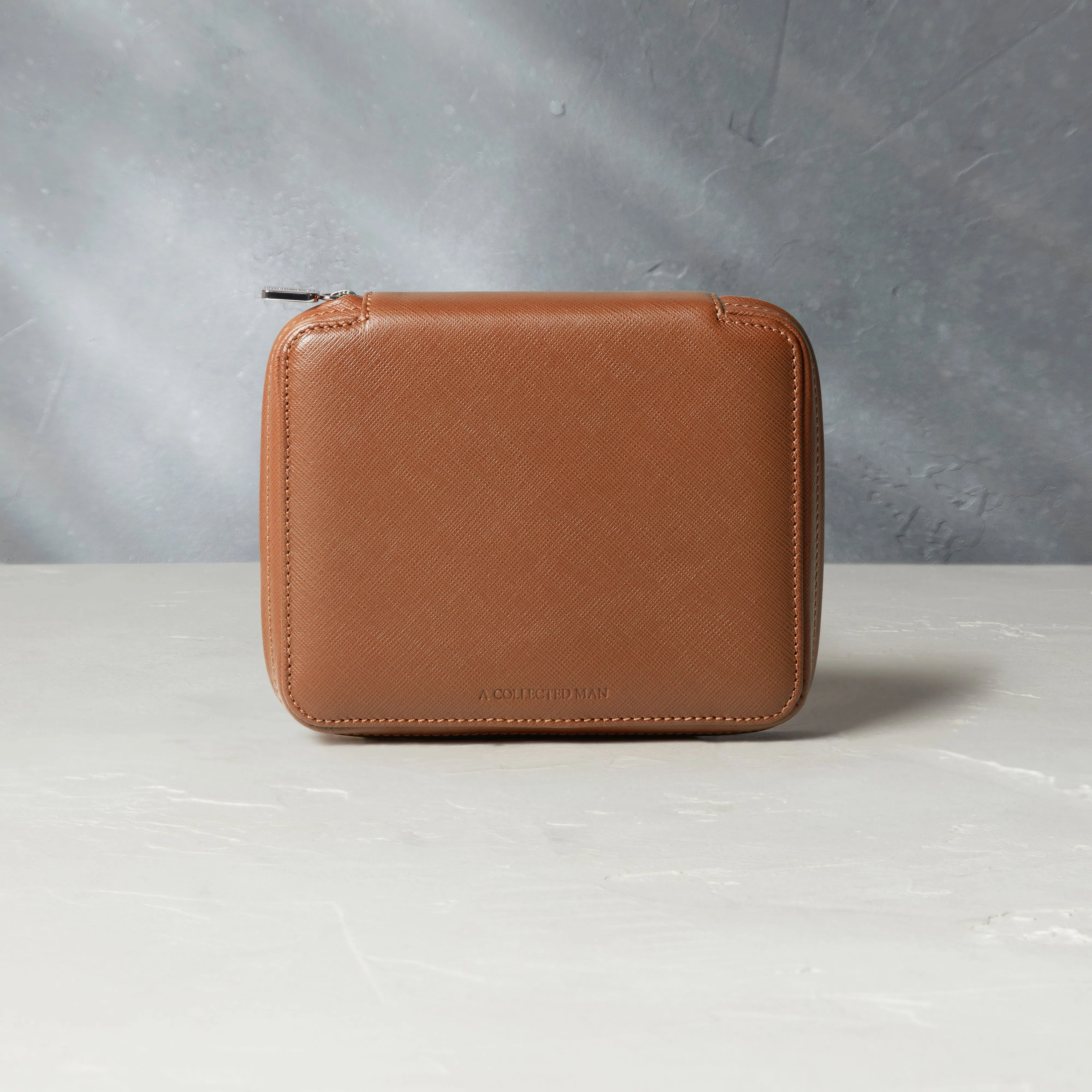 four-watch folio, saffiano