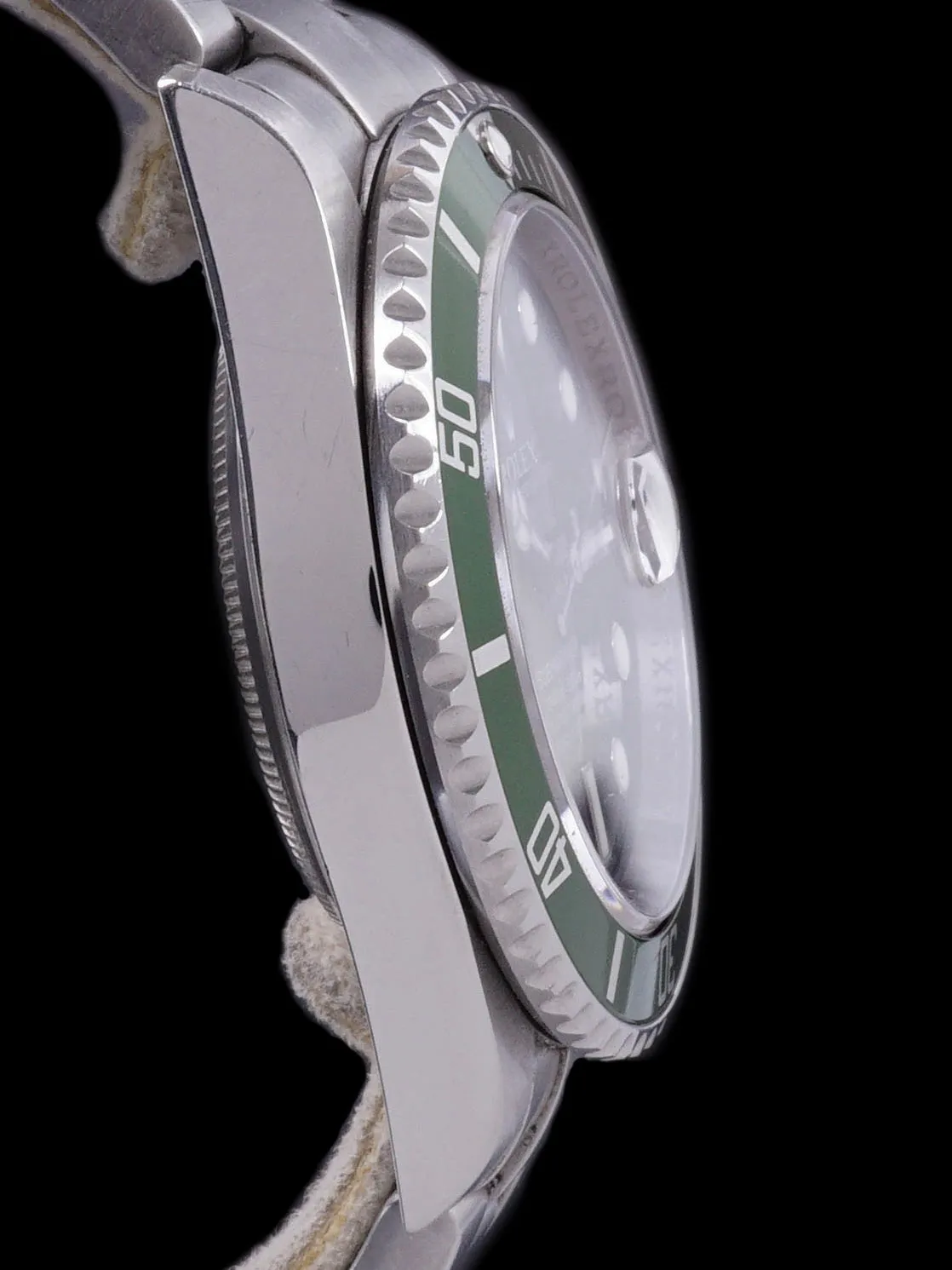 Full Set 2008 Rolex Green Submariner (Ref. 16610LV) "Kermit" 50th Anniversary