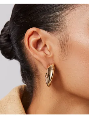 Gigi Hoops | Gold