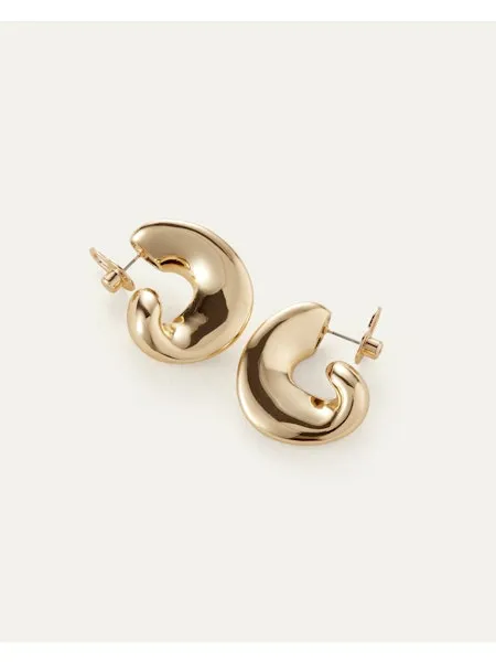 Gigi Hoops | Gold