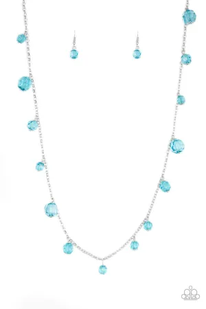 GLOW-Rider Blue Paparazzi Necklace