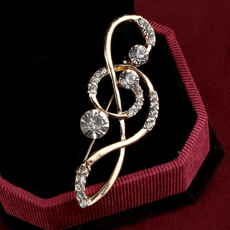 Gold Color Brooch Pins