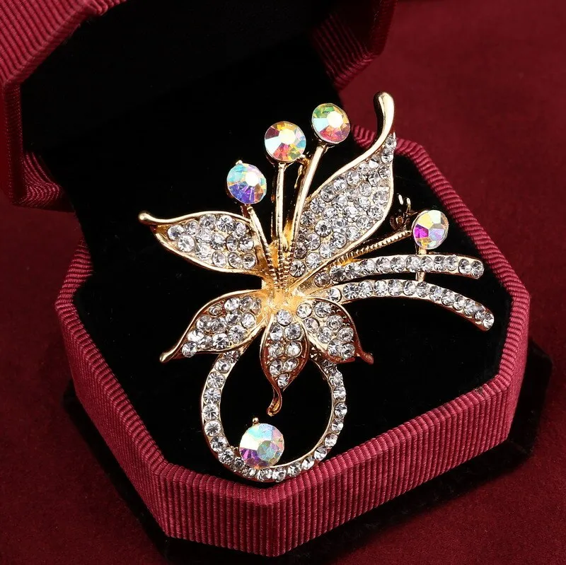 Gold Color Brooch Pins