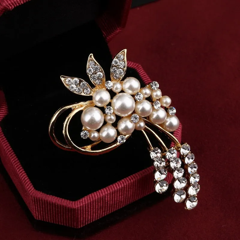 Gold Color Brooch Pins