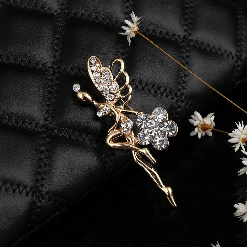 Gold Color Brooch Pins