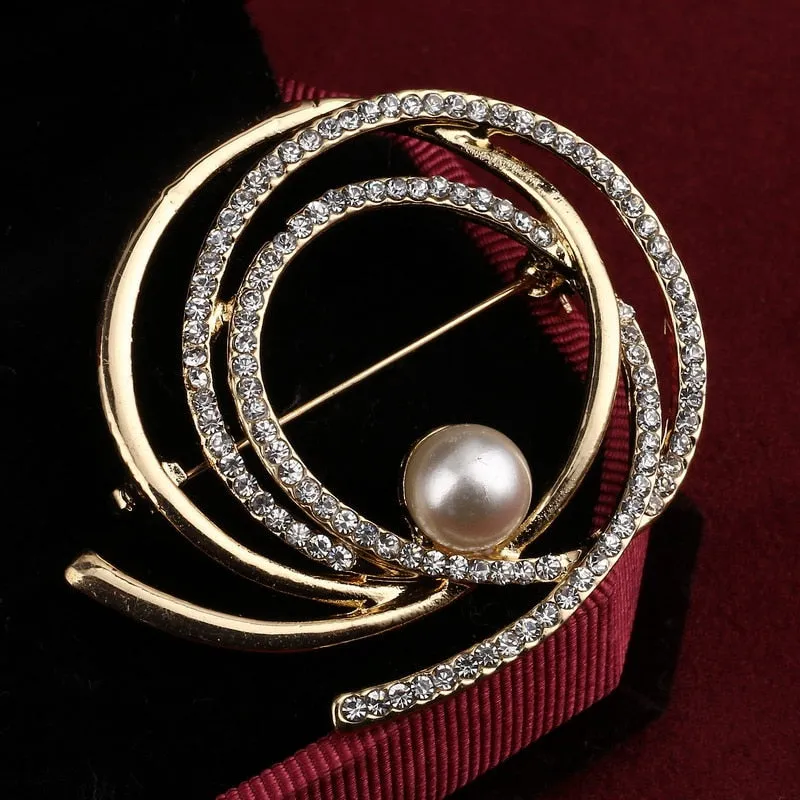 Gold Color Brooch Pins