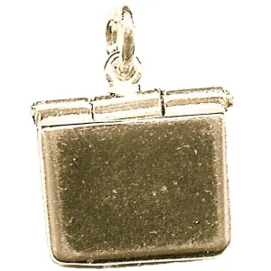 Gold Laptop computer Charm