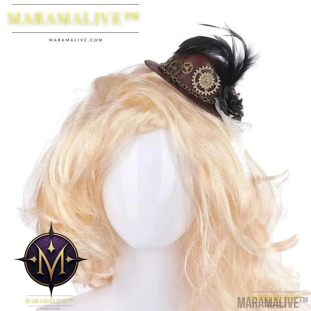 Halloween Gothic Mini Top Hat Steampunk Little Hat