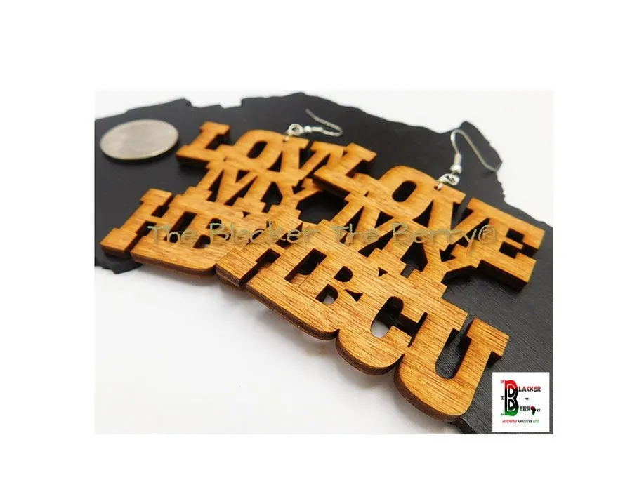 HBCU Earrings Wooden Jewelry Women Handmade