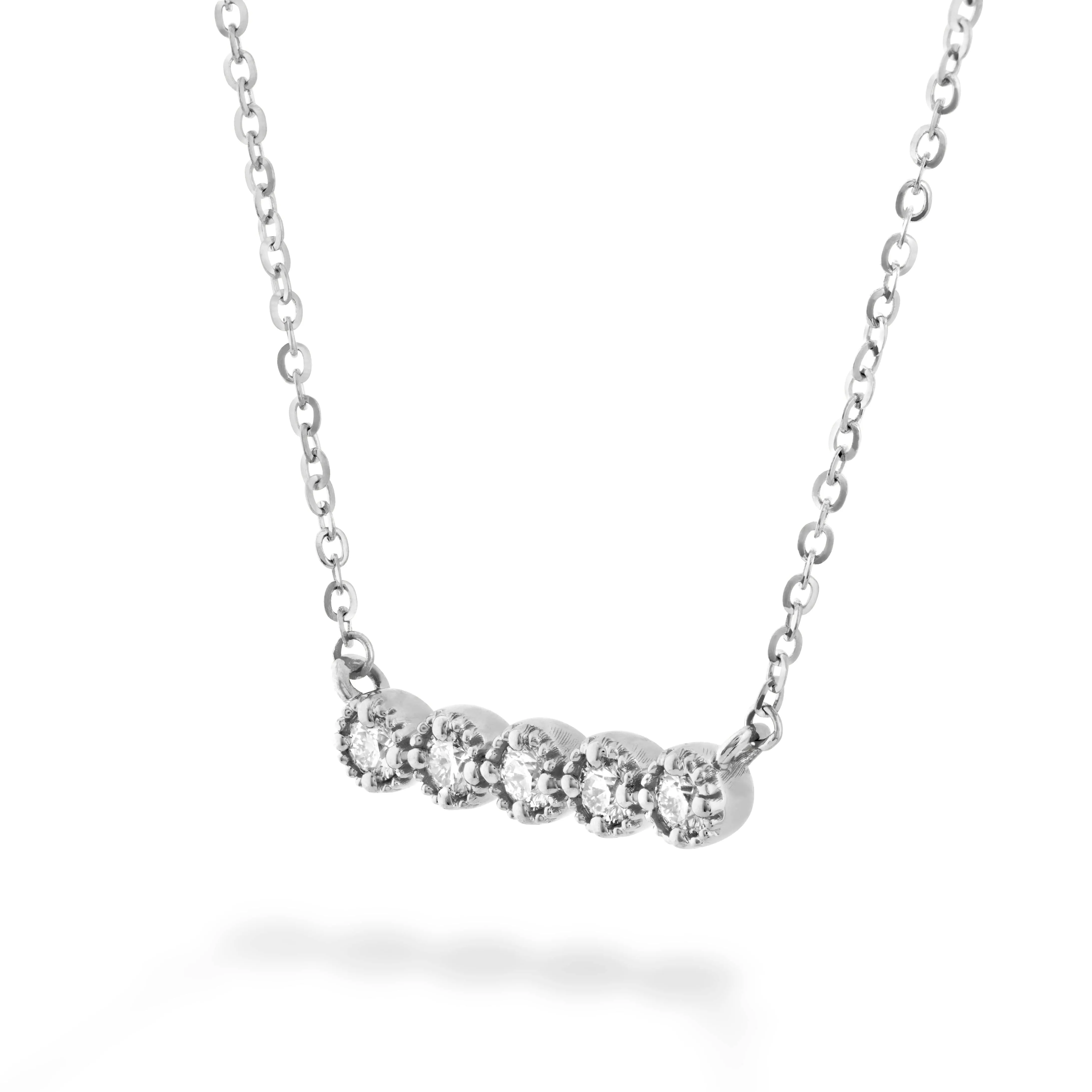 Hearts on Fire - Liliana Diamond Bar Necklace