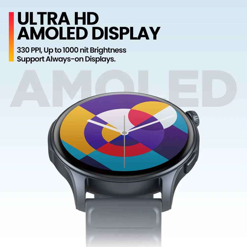 High Quality Smartwatch – 1.43" AMOLED Display, Bluetooth Calling, Health & Fitness Tracking, 100  Sports Modes, 14-Day Battery, Android & iOS Compatible