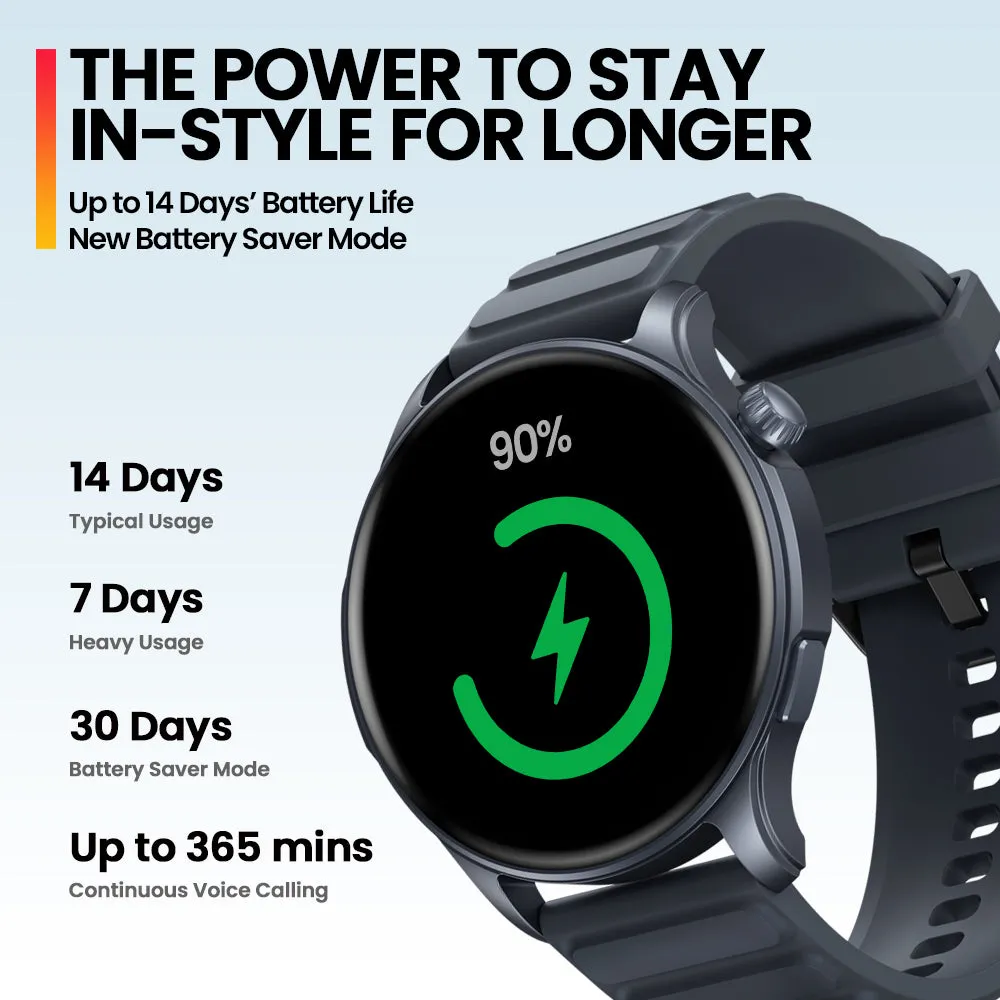 High Quality Smartwatch – 1.43" AMOLED Display, Bluetooth Calling, Health & Fitness Tracking, 100  Sports Modes, 14-Day Battery, Android & iOS Compatible