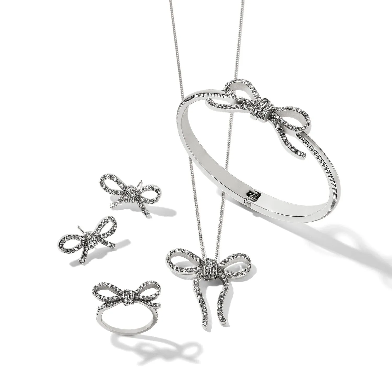 Illumina Bow Hinged Bangle - JF0252