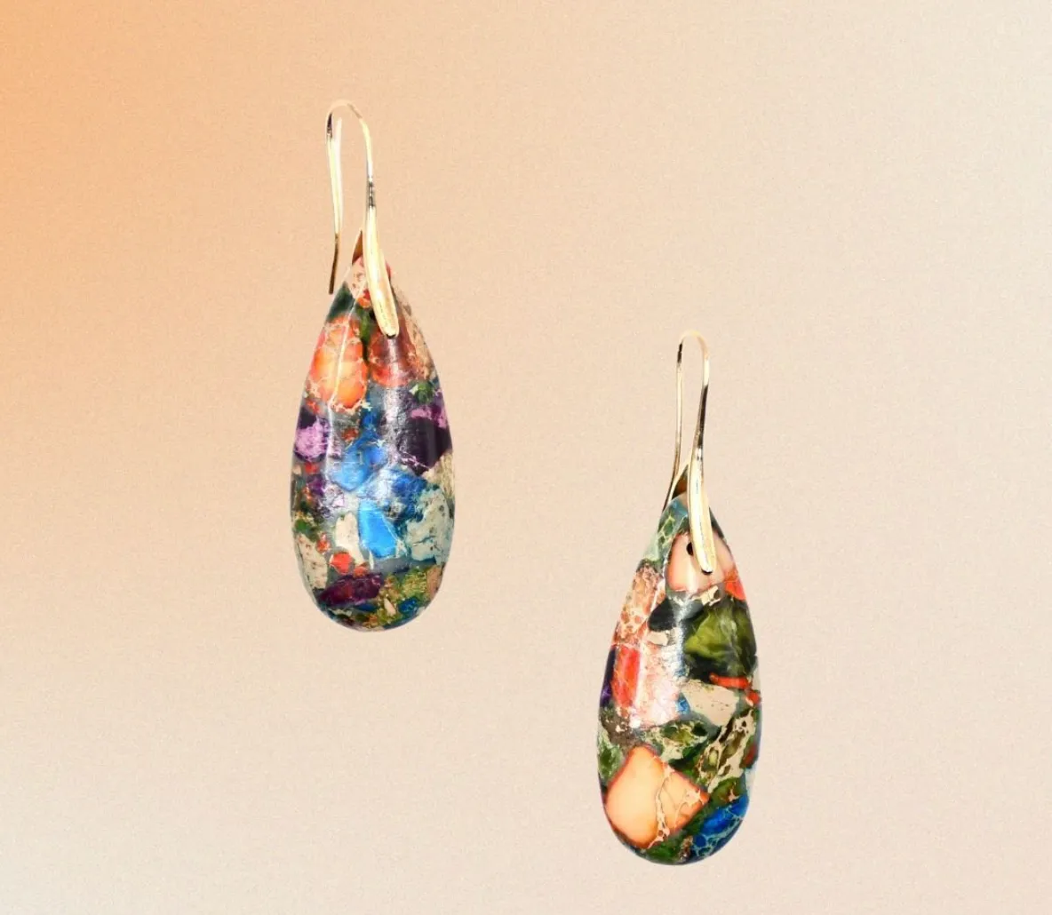 Imperial Jasper Earrings