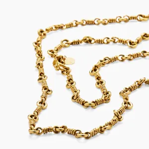 Isabella "Pia" Necklace in 20K Peach Gold