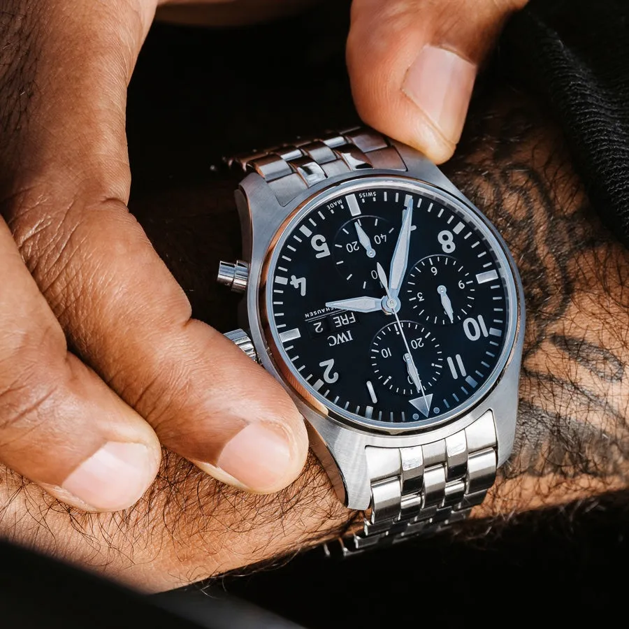 IWC Pilot’s Chronograph C.03 with EasX-CHANGE® Bracelet and Strap (Pre-owned) - 27/125
