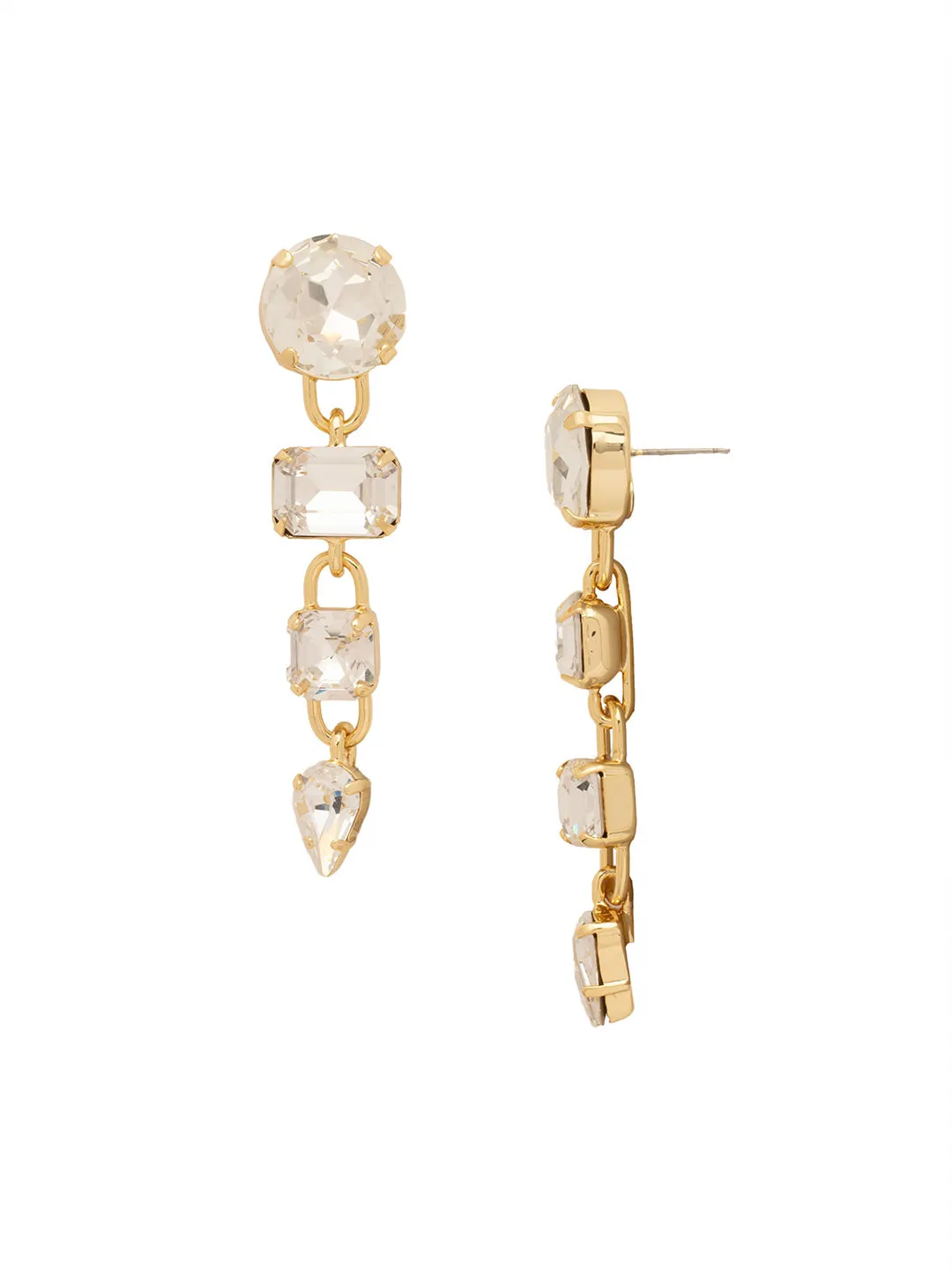Kelly Statement Dangle Earrings - EFT1BGCRY