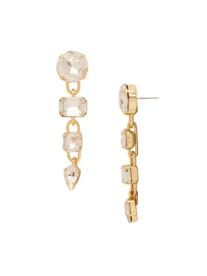 Kelly Statement Dangle Earrings - EFT1BGCRY