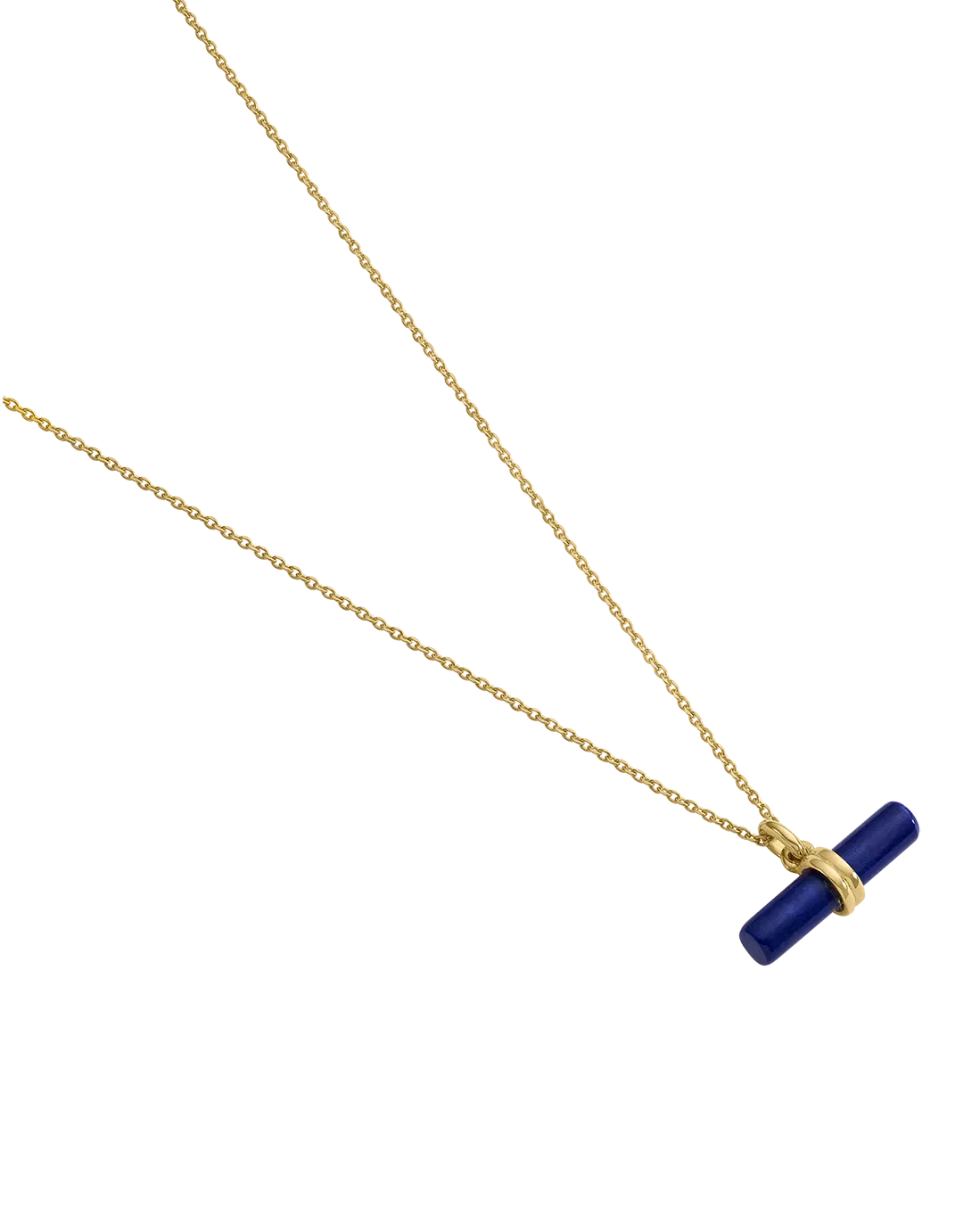 Kirstin Ash LAPIS T-BAR NECKLACE