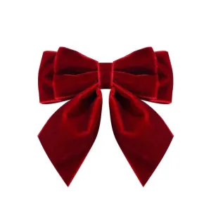 Korean Simple Velvet Bow Tie Brooch Pins Bowknot Cravat Female College Style Shirt Collar Luxulry Brooches for Women Jewelry