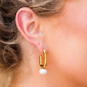Lauren Kenzie: Spirit Of Bliss Earrings, Pearl