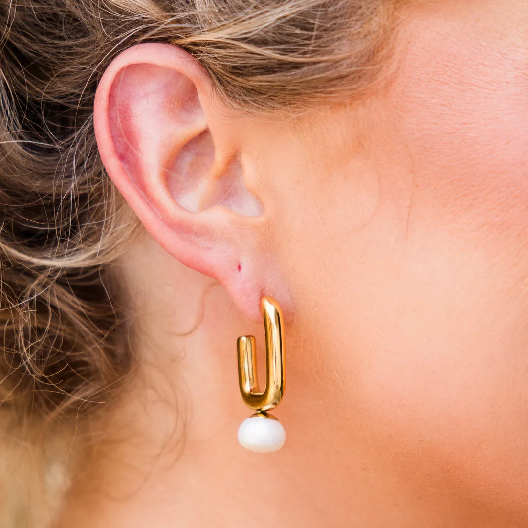 Lauren Kenzie: Spirit Of Bliss Earrings, Pearl