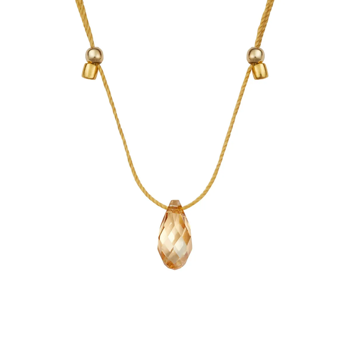 Light Prism Crystal Necklace Sliders (Assorted)