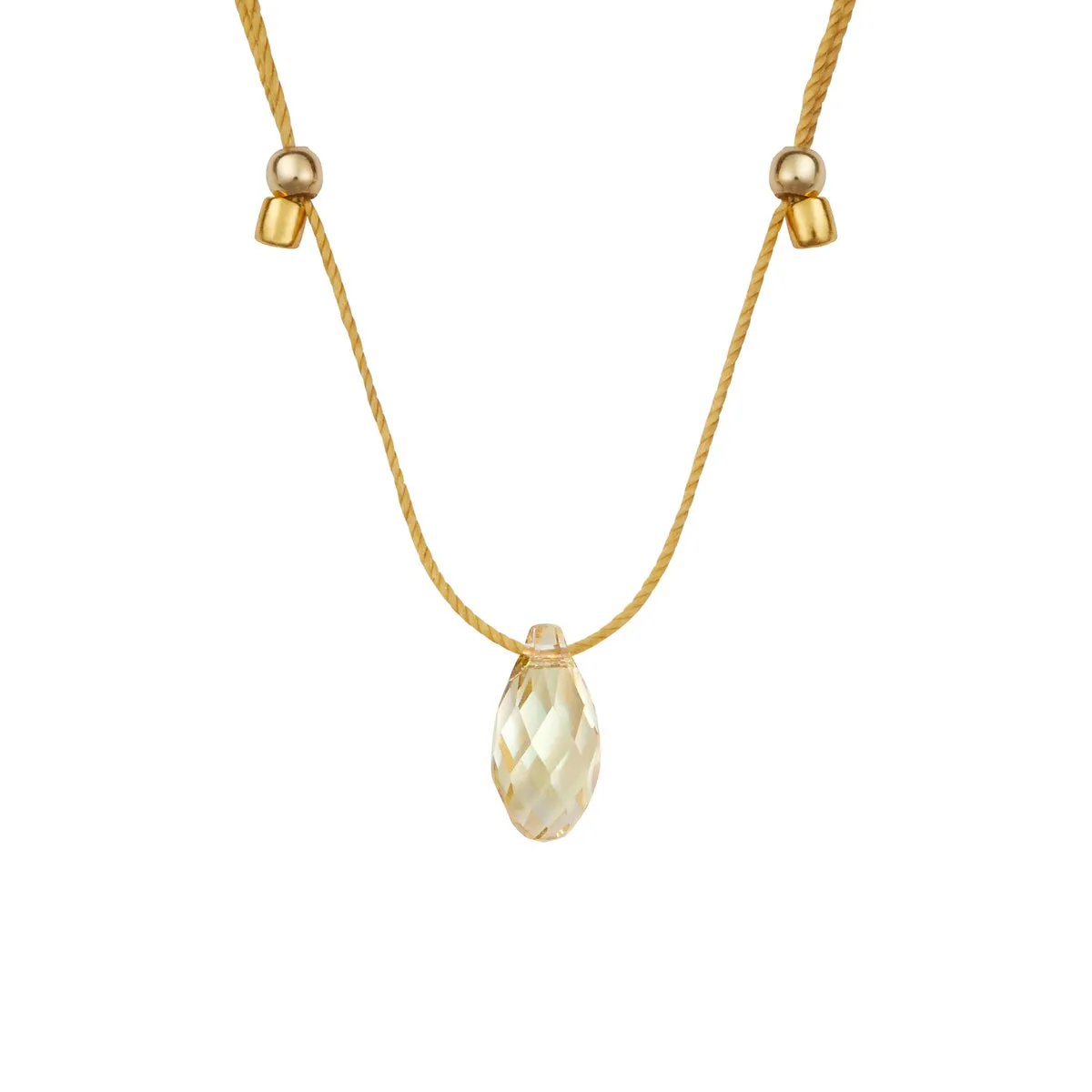 Light Prism Crystal Necklace Sliders (Assorted)
