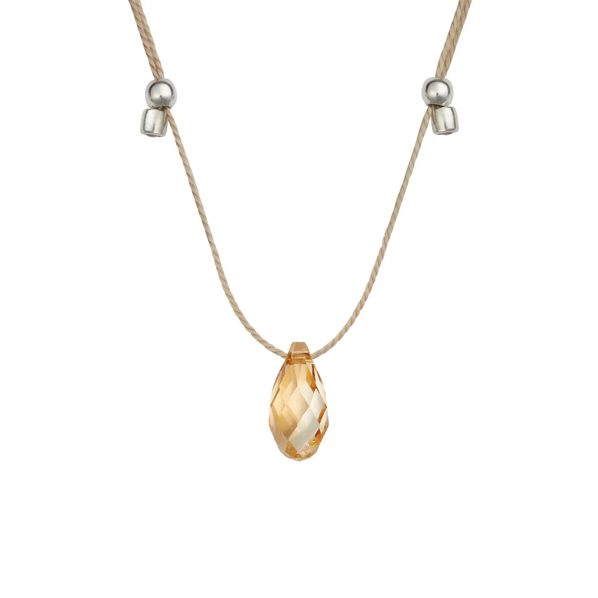 Light Prism Crystal Necklace Sliders (Assorted)