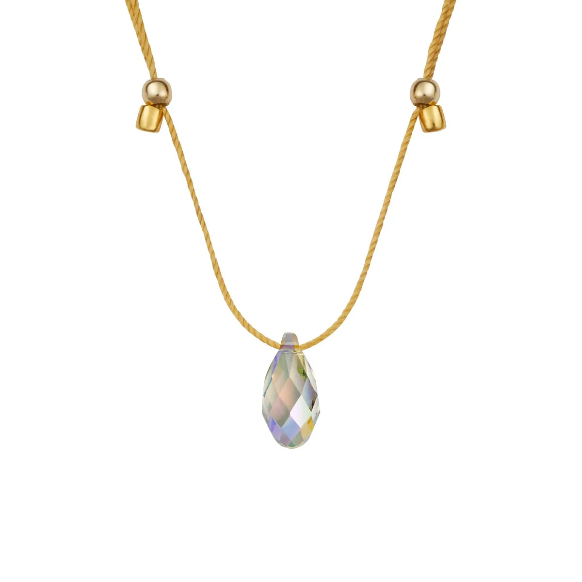 Light Prism Crystal Necklace Sliders (Assorted)