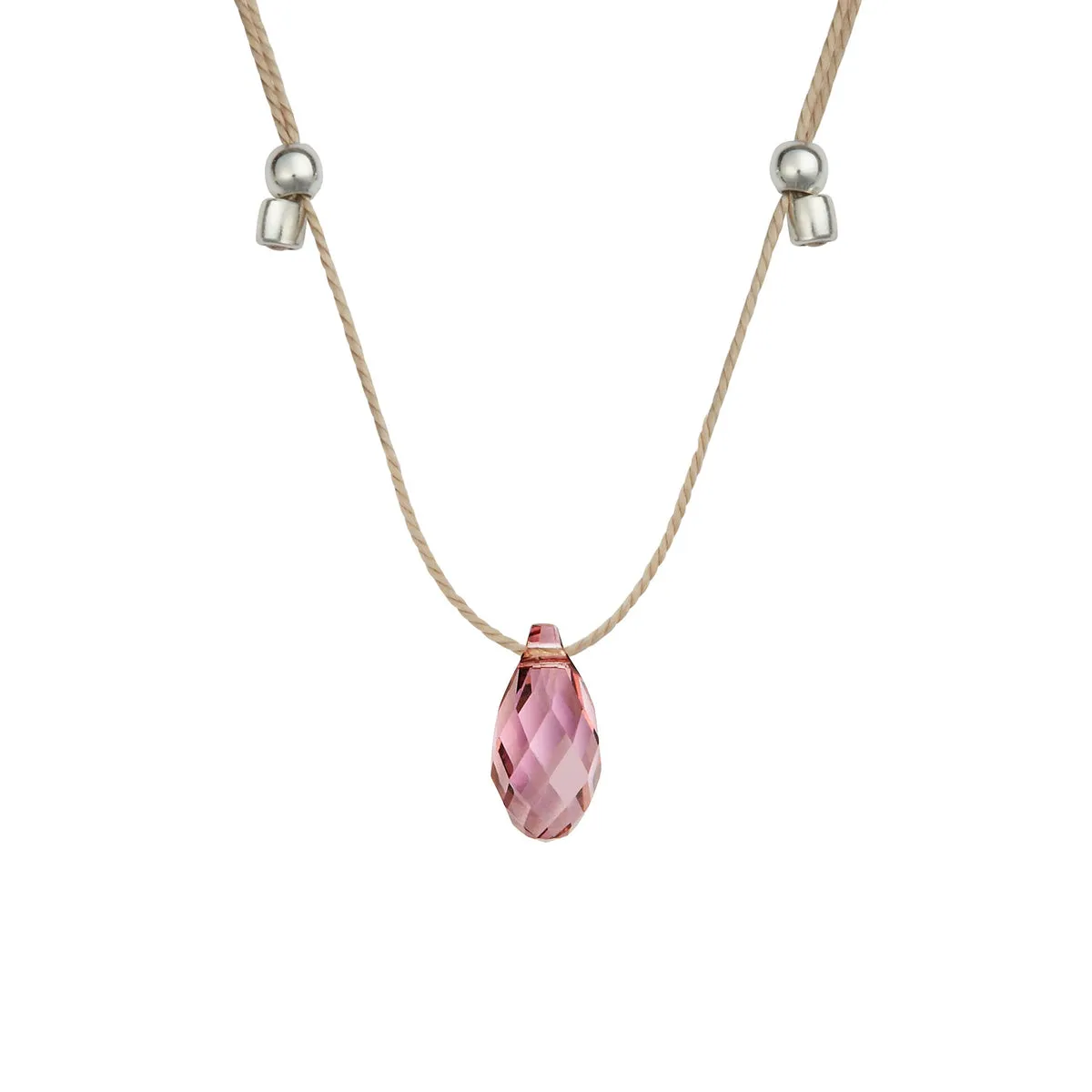 Light Prism Crystal Necklace Sliders (Assorted)