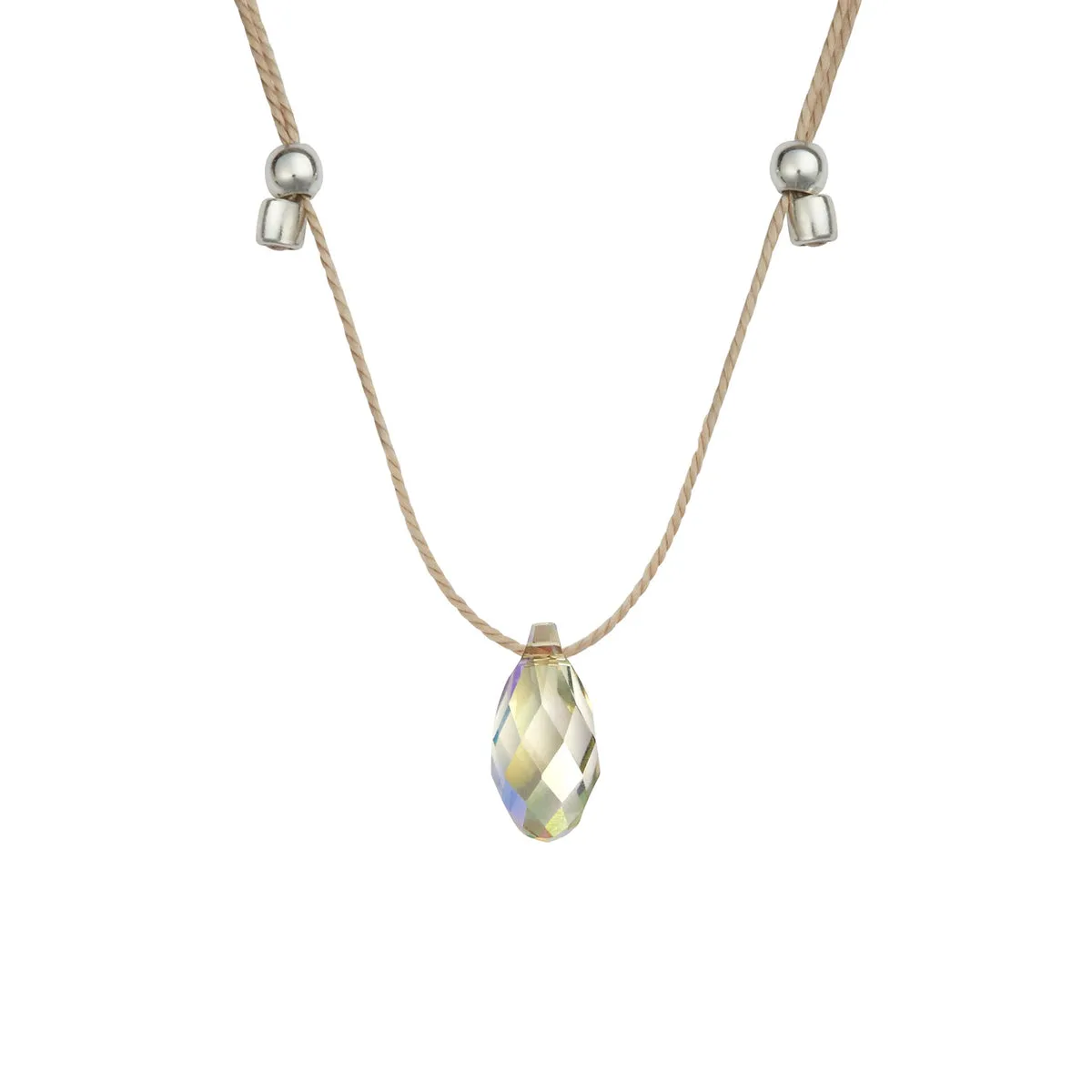 Light Prism Crystal Necklace Sliders (Assorted)