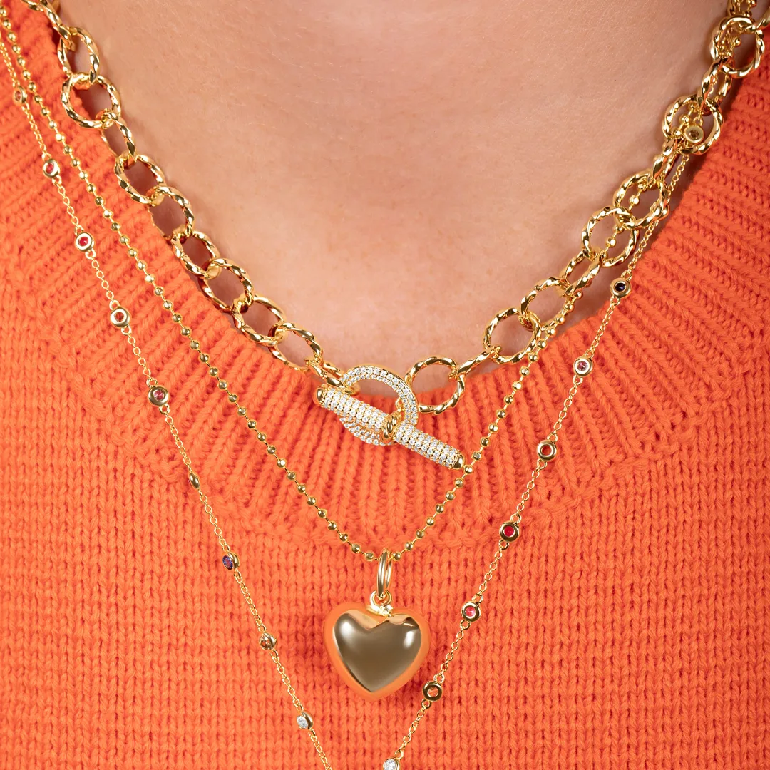 Long DBY Strand Necklace