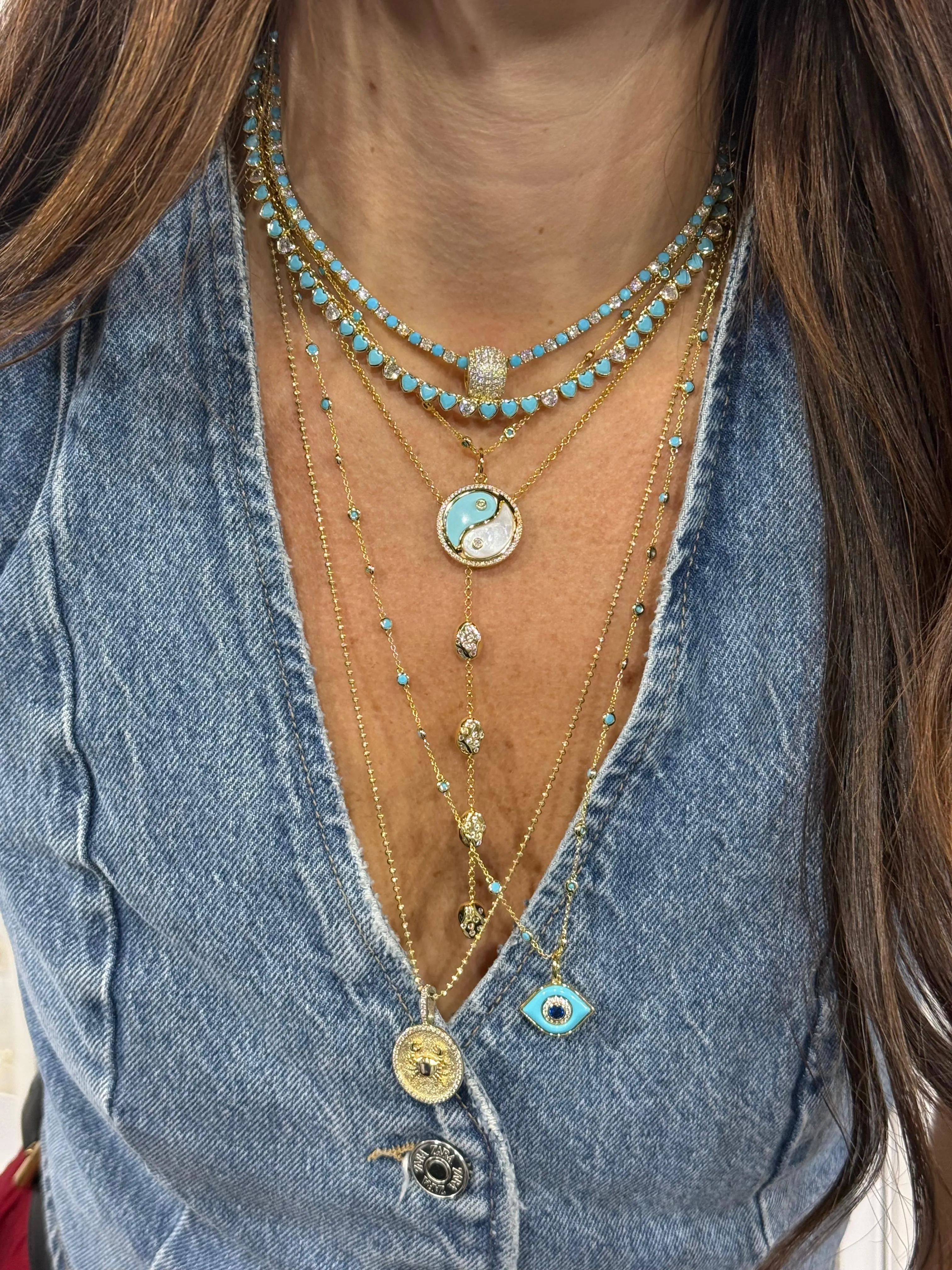 Long DBY Strand Necklace