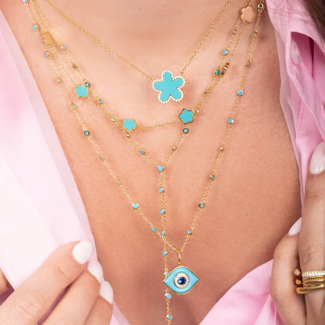 Long DBY Strand Necklace