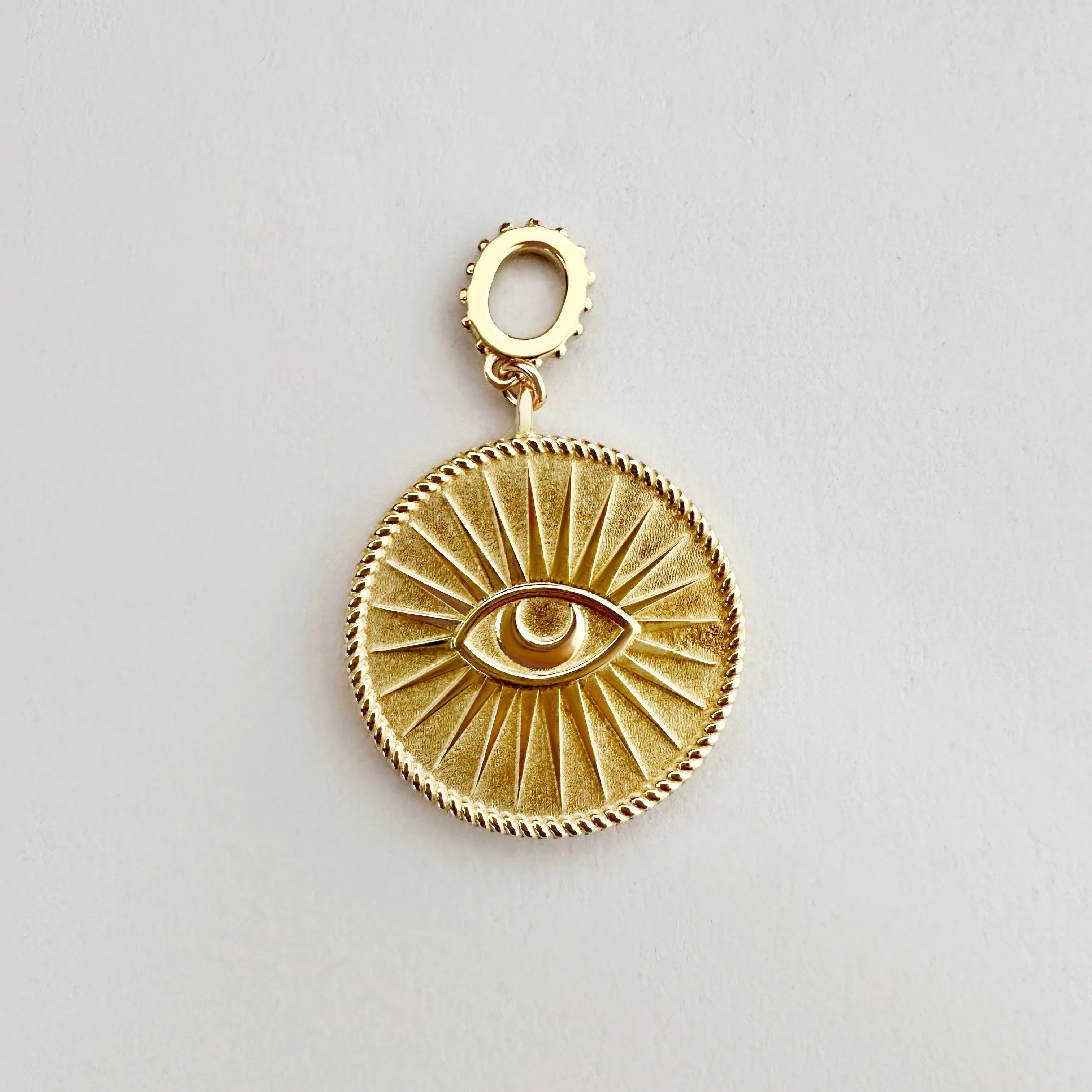 “LOVE LOCK” All Seeing Eye Waterfall Necklace
