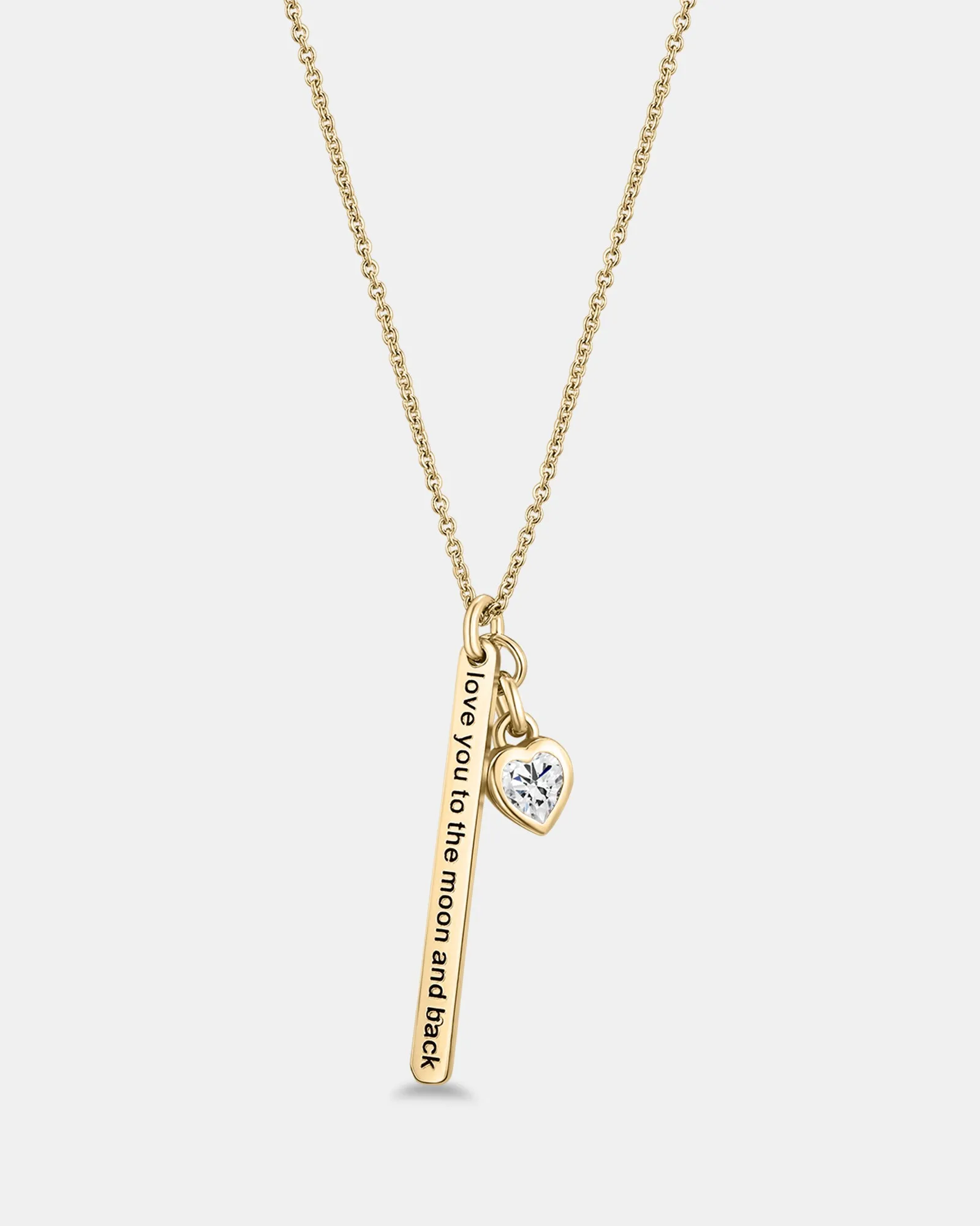 Love to the Moon Necklace