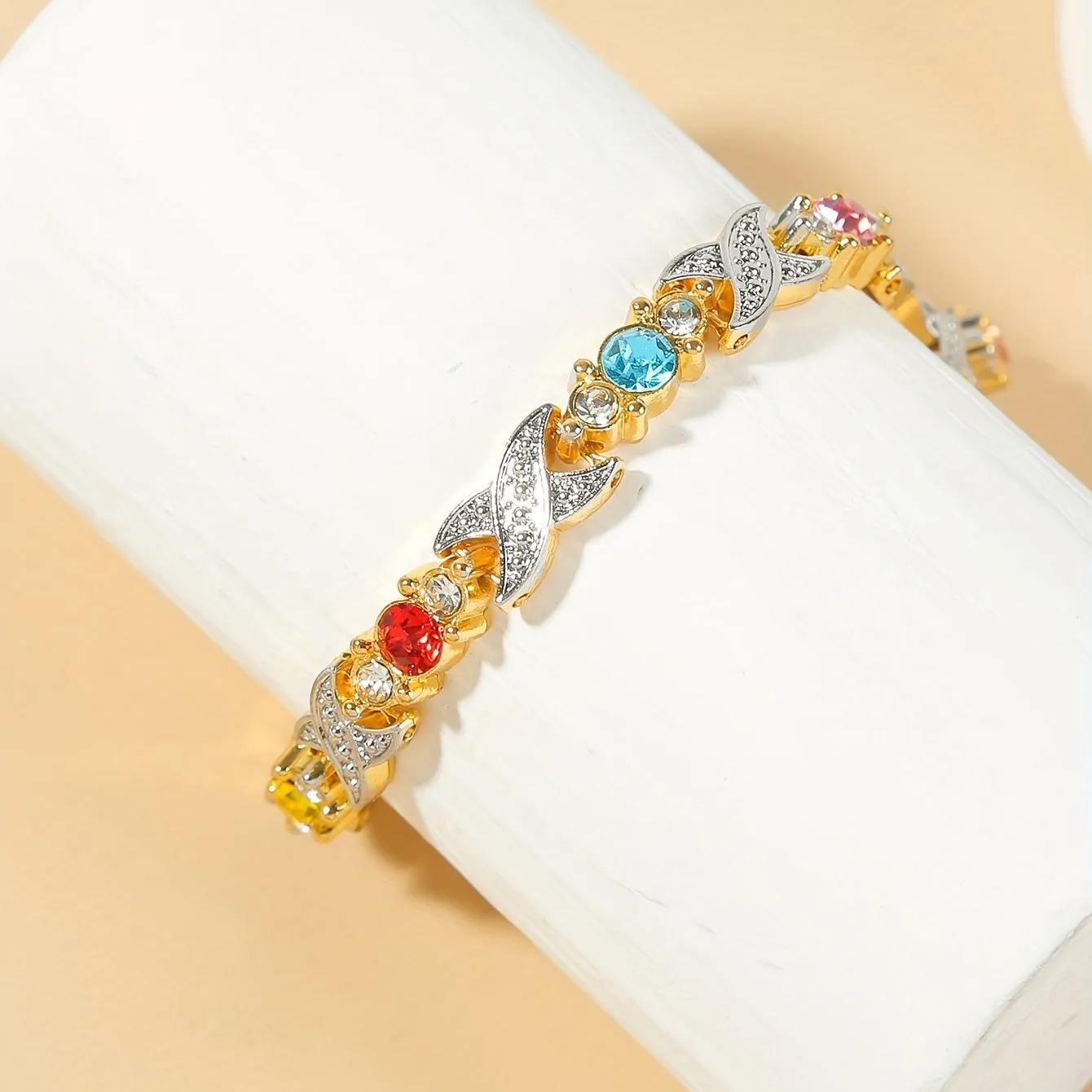 Magnet Bracelets Men's Rhinestone Personality Bracelets